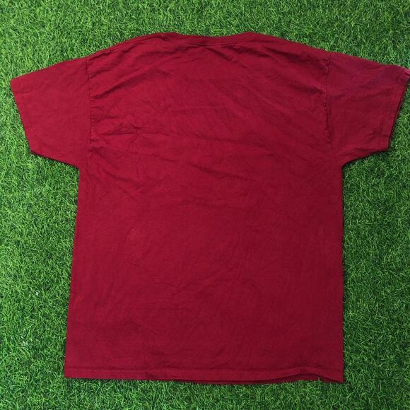 Maroon Weatherford Eagles Track and Field Graphic Tee - Picture 2 of 3